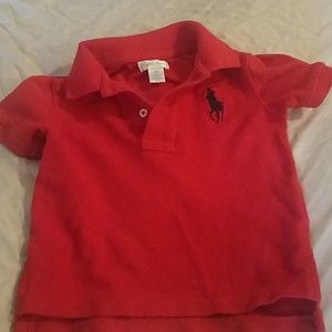 baby boys polo top